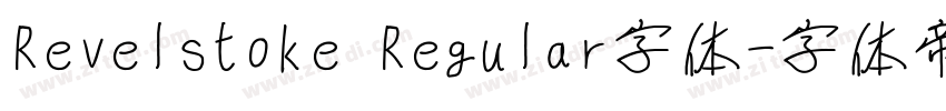 Revelstoke Regular字体字体转换